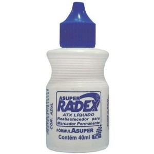 REABASTECEDOR PARA PINCEL ATÔMICO 40ML AZUL RADEX
