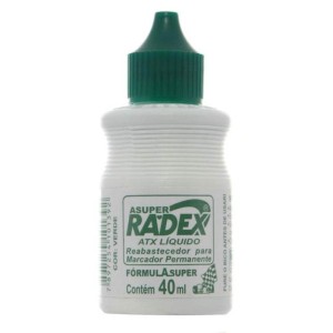 REABASTECEDOR PARA PINCEL ATÔMICO 40ML VERDE RADEX