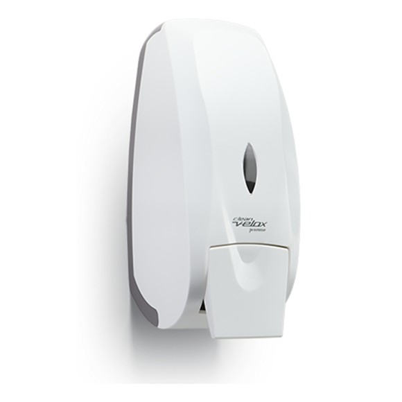 DISPENSER PARA SABONETE LÍQUIDO CLEAN VELOX COM RESERVATÓRIO PREMISSE