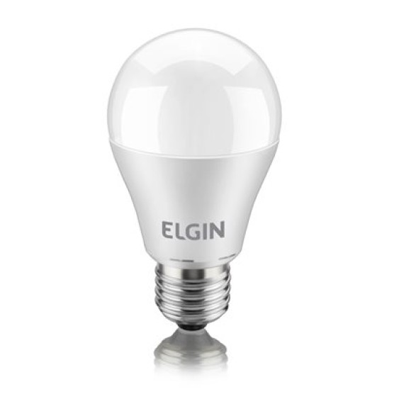 LÂMPADA BULBO LED A60 9W BIVOLT 6500K ELGIN