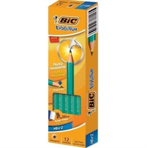 LÁPIS GRAFITE Nº2 HB EVOLUTION BIC