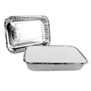MARMITEX DE ALUMÍNIO RETANGULAR D7 750ML C/10 UNIDADES