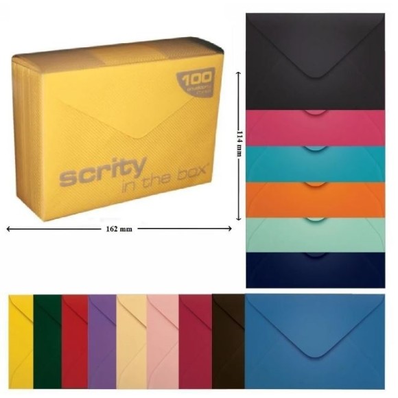 ENVELOPE CARTA 114x162 80G FIDJI ROSA CLARO CAIXA C/100 UNIDADES SCRITY