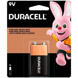 BATERIA 9V ALCALINA DURACELL