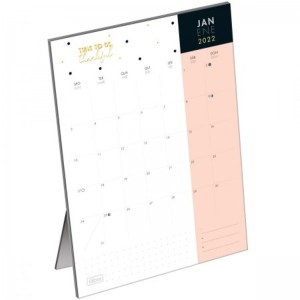 CALENDÁRIO PLANNER DE MESA WEST VILLAGE TILIBRA 2022