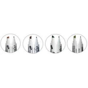 CANETA PARA TECIDO C/6 CORES PONTA DUPLA REF.479 MAGIC COLOR