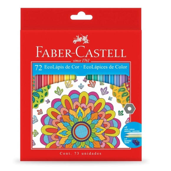 LÁPIS DE COR C/60 CORES REF.120160G FABER CASTELL