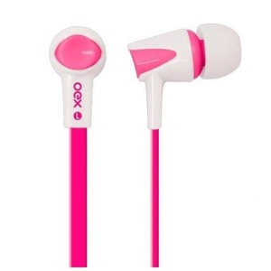 FONE DE OUVIDO COM MICROFONE P2 ROSA COLORHIT FN203 OEX