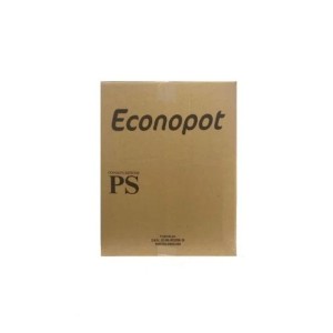 COPO PLÁSTICO 180ML DESCARTÁVEL BRANCO CAIXA COM 2500 ECONOPOT