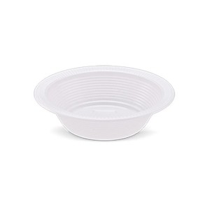 PRATO PLASTICO REDONDO FUNDO 15CM 10 UNIDADES PRF18 FONPLAST