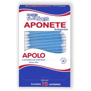 HASTES FLEXÍVEIS 75 UNIDADES APONETE APOLO