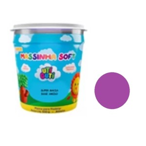 MASSA DE MODELAR 500G ROXO UTI GUTI