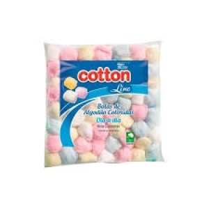 BOLAS DE ALGODÃO COLOR 40GR COTTON LINE