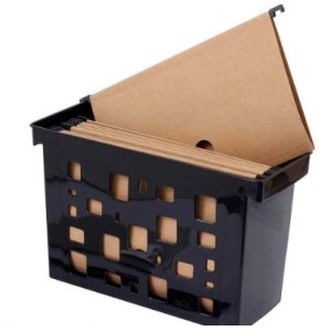 CAIXA ARQUIVO COM 6 PASTAS SUSPENSAS KRAFT DELLO