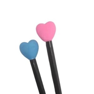 BORRACHA PONTEIRA CORAÇÃO BRW