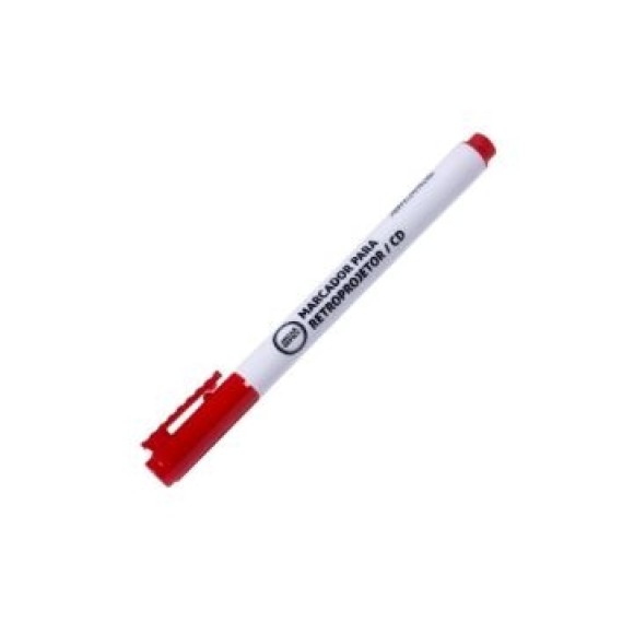 MARCADOR PERMANENTE CD VERMELHO JOCAR OFFICE LEONORA