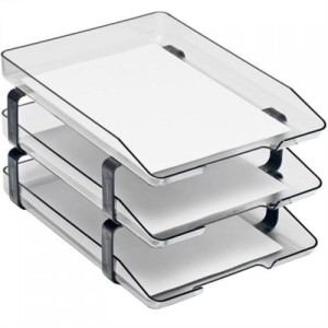 CAIXA CORRESPONDÊNCIA TRIPLA CRISTAL REF.945 ACRIMET