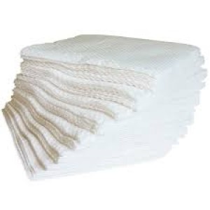 GUARDANAPO BRANCO DE SEDA COM 100 UNIDADES BIGPEL