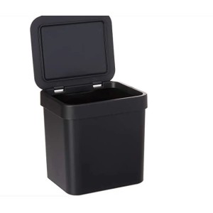 LIXEIRA PLÁSTICAS PARA PIA TRIUM PRETA OU