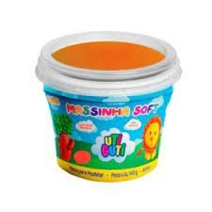 MASSA DE MODELAR LARANJA 140G UTI GUTI