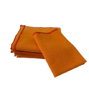 PANO DE FLANELA LARANJA MÉDIO 28x48 KN