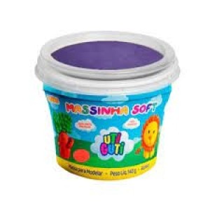 MASSA DE MODELAR ROXA 140G UTI GUTI
