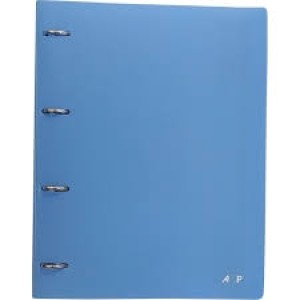 FICHÁRIO DE CAPA PLÁSTICA SWEET AZUL ACP