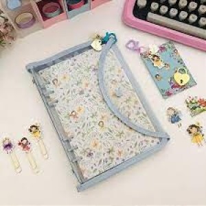 FICHÁRIO A5 GLITTER FLORESTA ENCANTADA BUENDIA