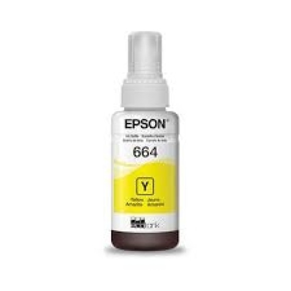 REFIL DE TINTA ORIGINAL EPSON AMARELO REF. T664420 70ML