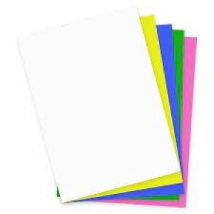 CARTOLINA 50X66 120G/M² BRANCA OU COLORIDA