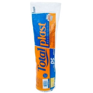 COPO PLÁSTICO DESCARTÁVEL 400ML TRANSPARENTE PACOTE C/50 UNIDADES TOTALPLAST