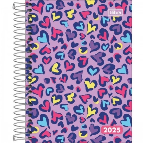 AGENDA 11,7x16,4CM D+ MAIS FEMININA 2025 TILIBRA