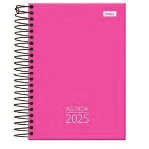 AGENDA 11,7x16,4CM CLIFF ROSA 2025 FORONI