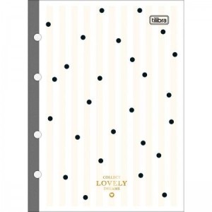 BLOCO PARA FICHÁRIO COLEGIAL 80FLS 56G WEST VILLAGE TILIBRA