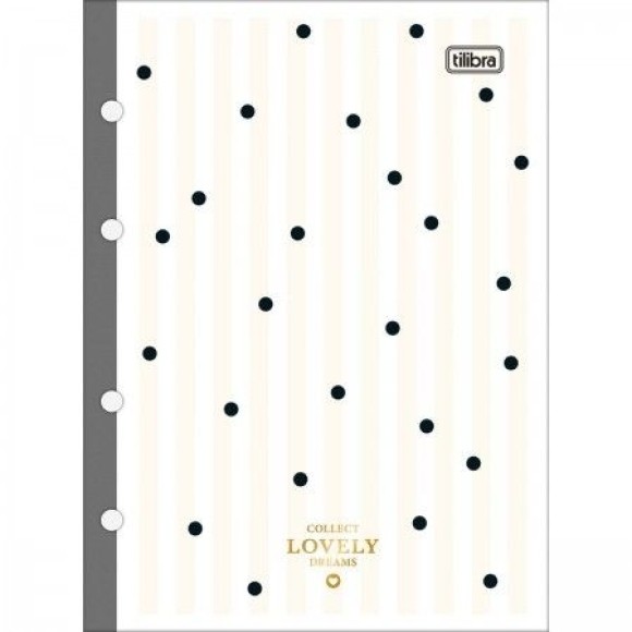 BLOCO PARA FICHÁRIO COLEGIAL 80FLS 56G WEST VILLAGE TILIBRA