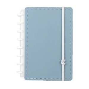 CADERNO INTELIGENTE A5 AZUL PASTEL