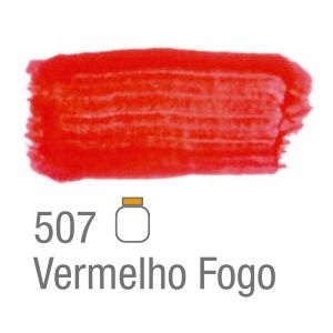 TINTA GUACHE 500ML 507 VERMELHO FOGO ACRILEX