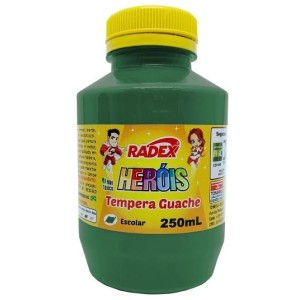 TINTA GUACHE 250ML VERDE BANDEIRA 2573 RADEX