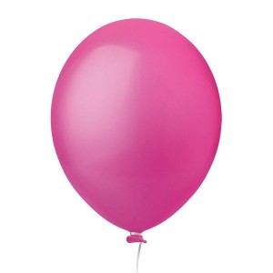 BALÃO BEXIGA Nº 08 PINK C/50 UNIDADES HAPPY DAY