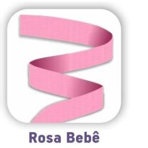 FITA DE TNT 2cm X  25mts ROSA BEBÊ MAKE