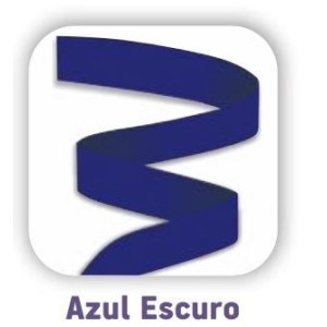 FITA DE TNT 2cm X  25mts AZUL ESCURO MAKE