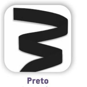 FITA DE TNT 2cm X  25mts PRETO MAKE