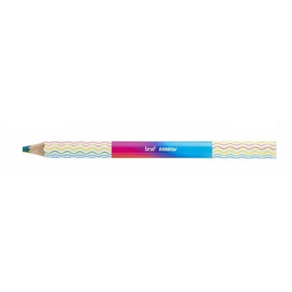 LÁPIS JUMBO MULTICOLOR BRW