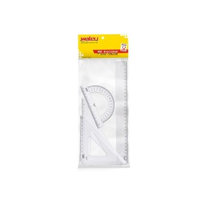 KIT GEOMETRIA 4 PEÇAS NEW LINE CRISTAL MAXCRIL WALEU