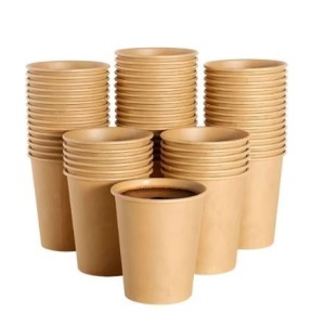 COPO DE PAPEL 110ML 50 UNIDADES KRAFT