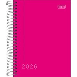 AGENDA 11,7x16,4CM PEPPER ROSA 2026 TILIBRA