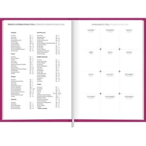 AGENDA 13,4Xx19,2CM NAPOLI ROSA 2026 TILIBRA