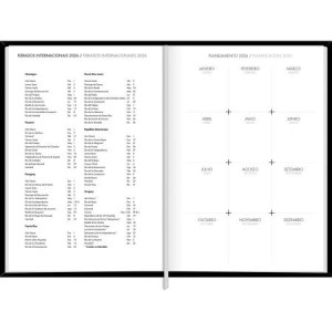 AGENDA 13,4x19,2CM NAPOLI PRETA 2026 TILIBRA