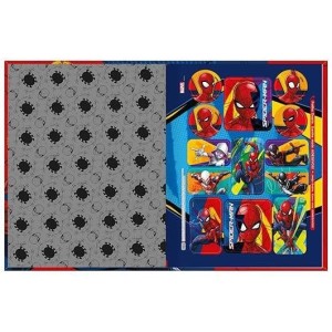 CADERNO 40FLS CALIGRAFIA COLEGIAL CAPA DURA BROCHURA SPIDER MAN TILIBRA