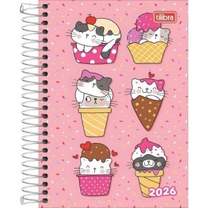 AGENDA 12,9x18,7CM SPICE FEMININA 2026 TILIBRA 